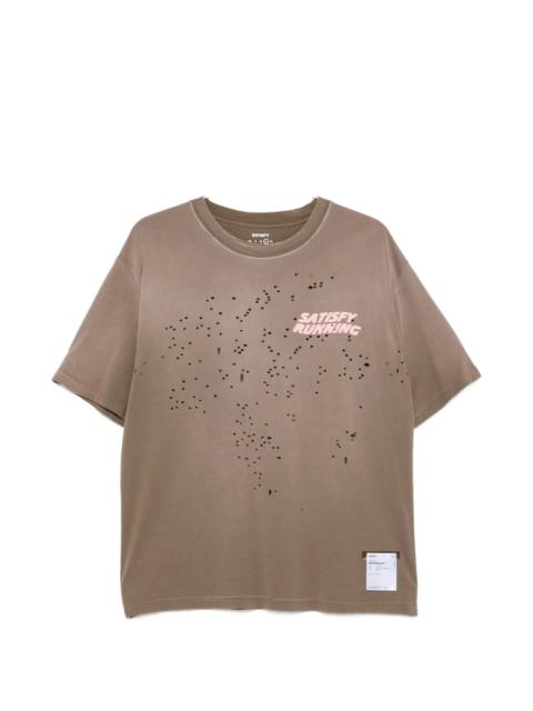 SATISFY Satisfy MothTech Distressed T-shirt