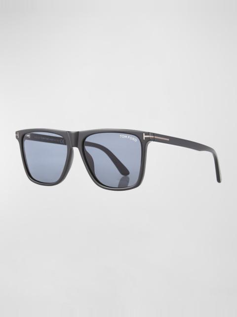 TOM FORD Men's Fletcher Square Acetate Sunglasses