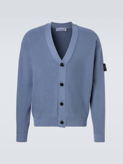 Stone Island Compass cotton cardigan