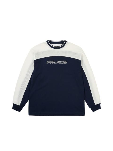 PALACE 1 TRUTH LONGSLEEVE POSH BLUE | REVERSIBLE