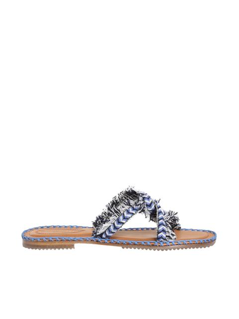 Zimmermann BRAIDED STRAP SANDAL