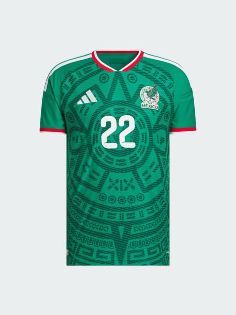 adidas Mexico 26 Home Lozano Authentic Jersey
