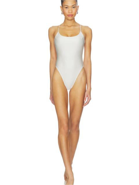 Frankies Bikinis X Jennie Agnes Satin One Piece