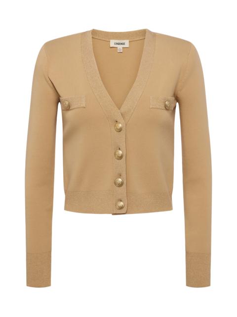 L'AGENCE Taya V-Neck Cardigan