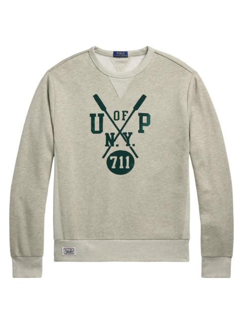 Polo Ralph Lauren Men's Graphic Cotton-Blend Sweatshirt - Light Vintage Heather