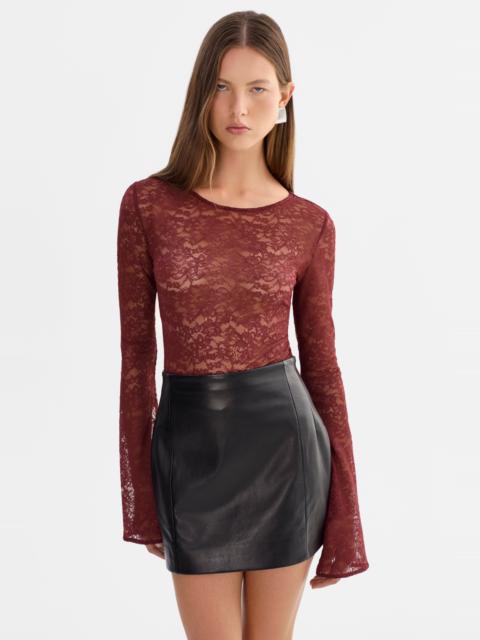 LAMARQUE AMELIA | Lace Long Sleeve Top