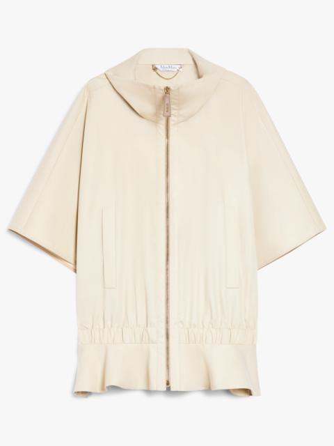 Max Mara CHIC Cropped water-repellent cotton cape