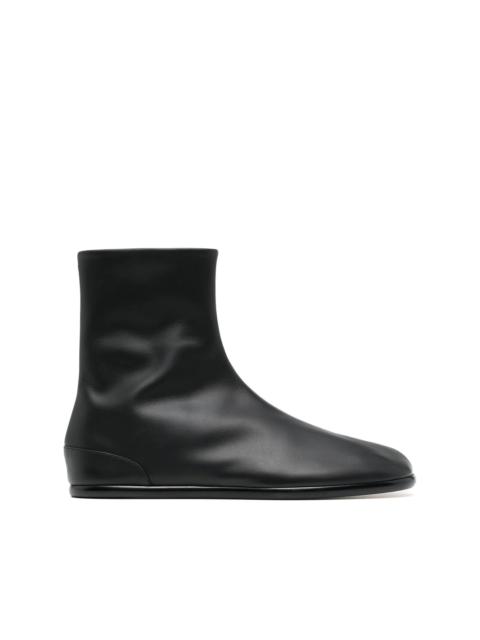 Tabi flat ankle boots