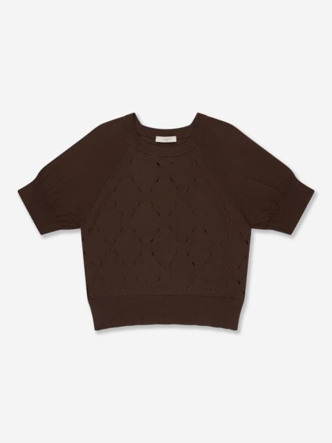 SLOWEAR Regular fit crêpe cotton jumper