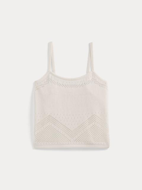 EVERLANE LACE-KNIT CAMI