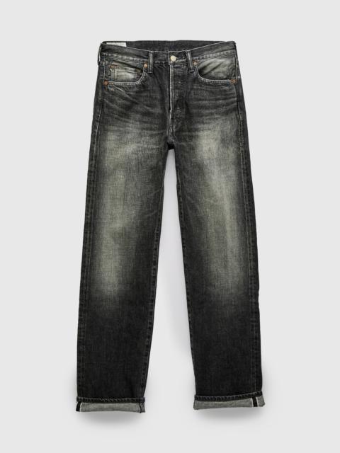 Studio D'Artisan D1891UBS 13oz Washed Black Selvedge Denim - Regular Straight Fit