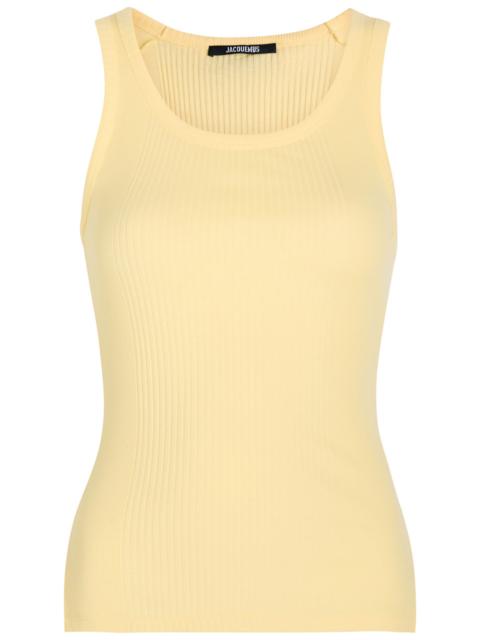 JACQUEMUS Jacquemus Le Marcel Rone Carre Cotton Tank top