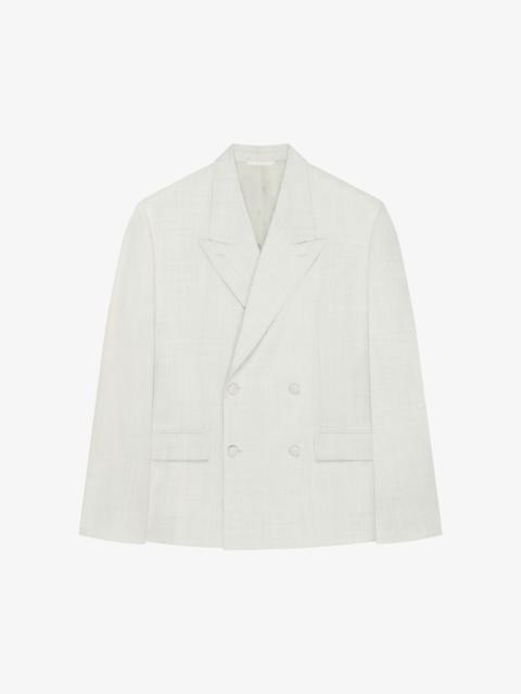 Givenchy BOXY FIT JACKET IN WOOL