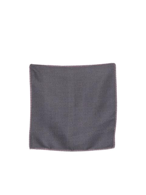 Brunello Cucinelli herringbone pocket square