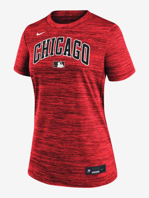 Nike Chicago White Sox Authentic Collection City Connect Velocity Women's Nike Dri-FIT MLB T-Shirt