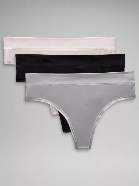 lululemon UnderEase High-Rise Thong Underwear *3 Pack