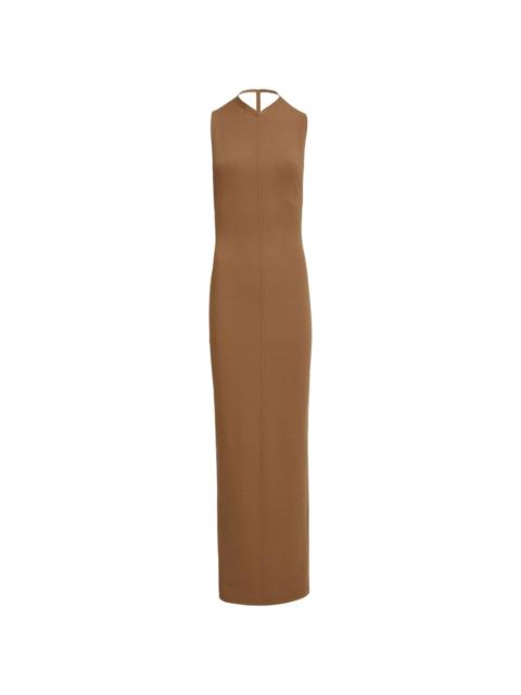 KHAITE Terri V-neck maxi dress