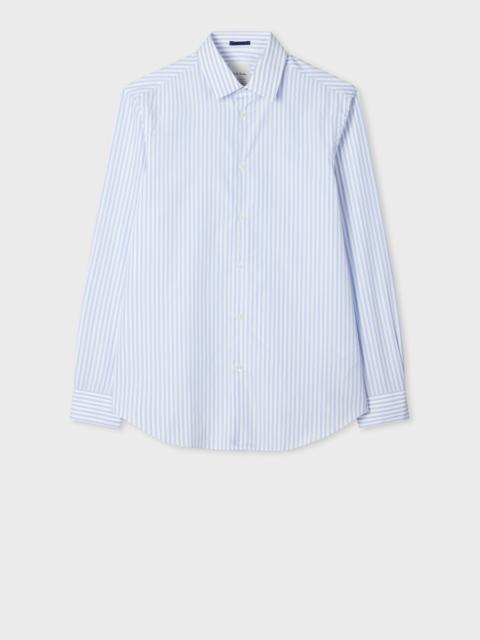 Paul Smith Regular-Fit Light Blue Bengal Stripe Shirt