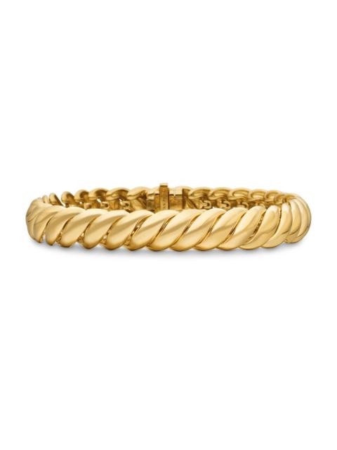 DAVID YURMAN Women's Sculpted Cable Bracelet in 18K Yellow Gold - Gold