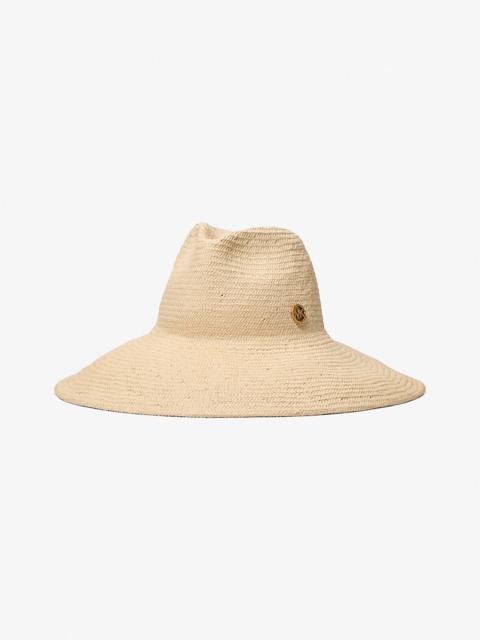 MICHAEL KORS Straw Blend Hat