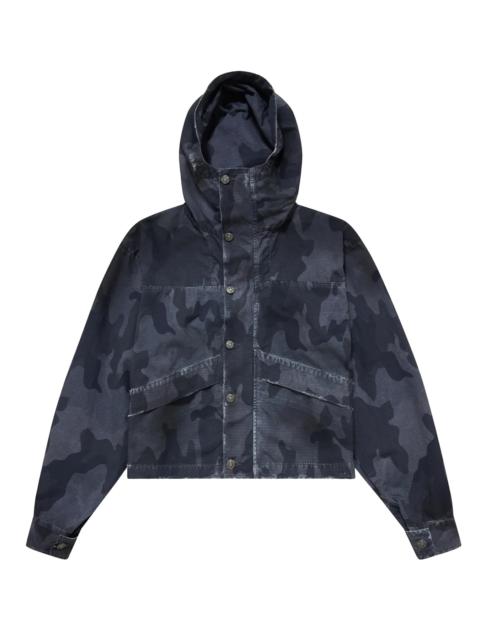 424 424 Cropped Parka Black