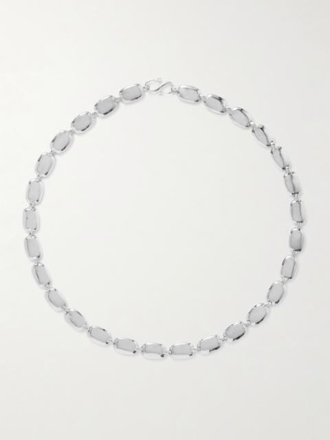 LIÉ STUDIO The Monica silver-plated necklace Silver