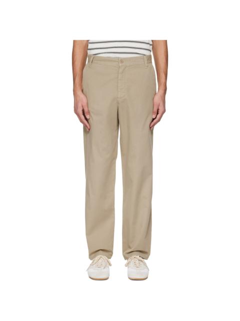 A.P.C. Beige Lawrence Trousers