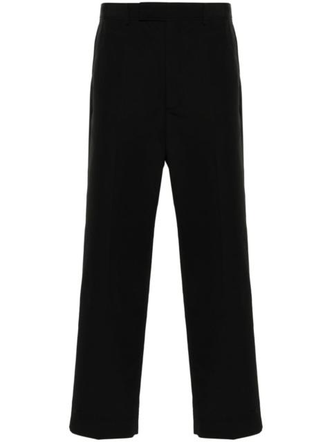 GUCCI cropped poplin chino trousers