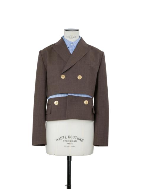sacai Suiting x Poplin Jacket