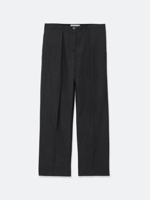ALLSAINTS LEONIE WIDE-LEG PLEATED WOOL PANTS