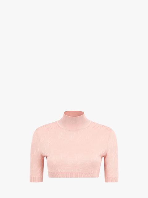 FENDI Pink viscose top