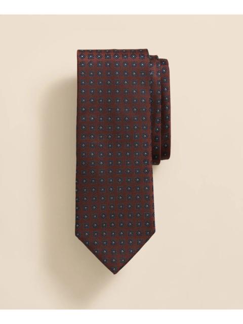 Brooks Brothers Silk Dot Flower Tie