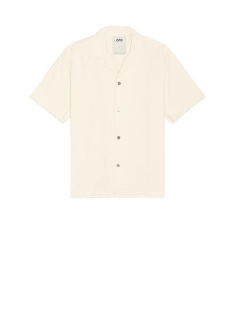 OAS Ecru Bodega Canvas Shirt