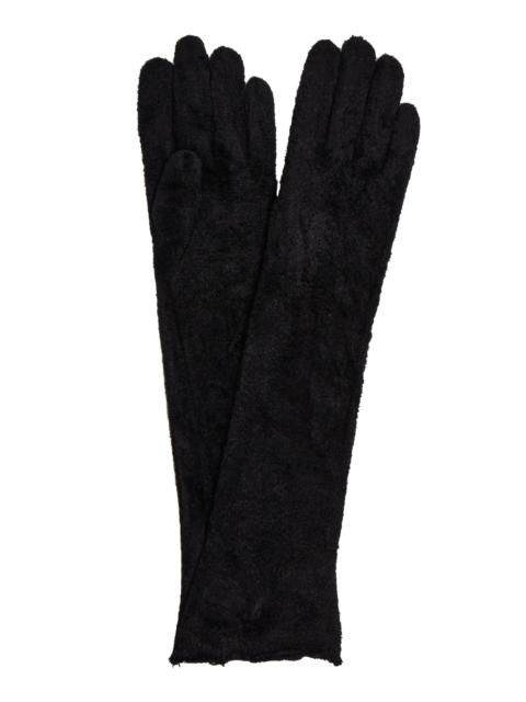 Velvet Gloves black
