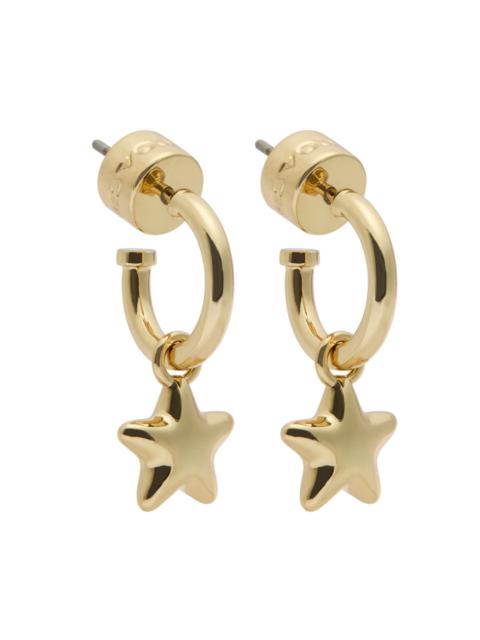 COACH Coach Star Hoop Earrings