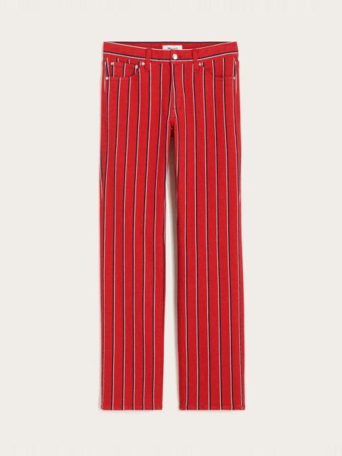 Madewell The Low-Rise Slim Pant in Stretch Twill