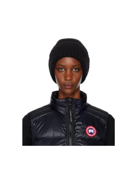 Canada Goose Black Alpaca Beanie