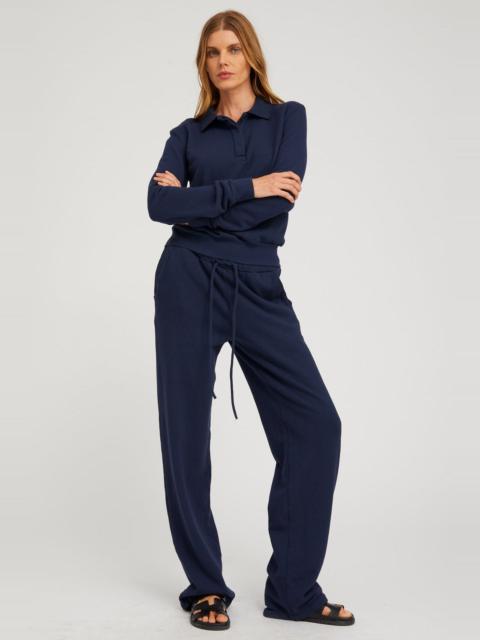 SPRWMN COTTON TERRY STRAIGHT LEG SWEATPANTS