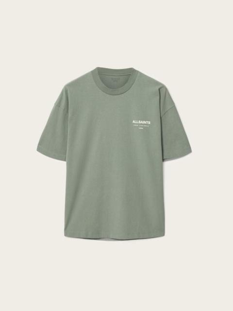 ALLSAINTS UNDERGROUND OVERSIZED CREW NECK T-SHIRT