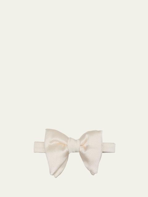TOM FORD Men's Small Silk-Cotton Bow Tie
