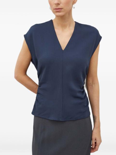 SAMSØE SAMSØE Samailey V-neck gathered top