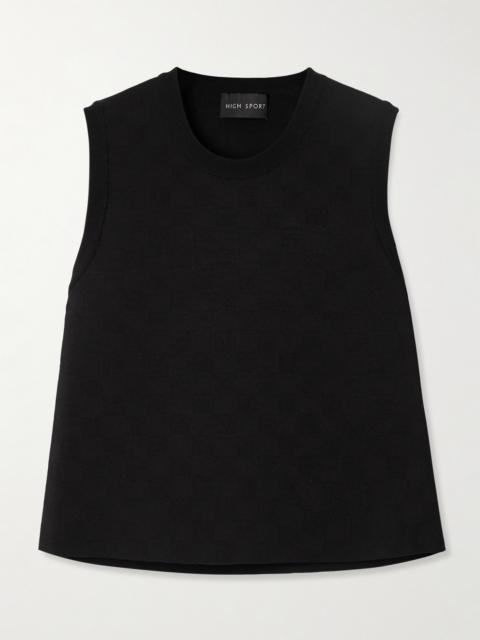 HIGH SPORT Jacquard Tank