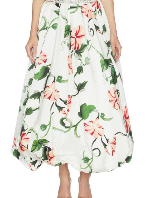 LEO LIN Victoria Embellished Puff Maxi Skirt