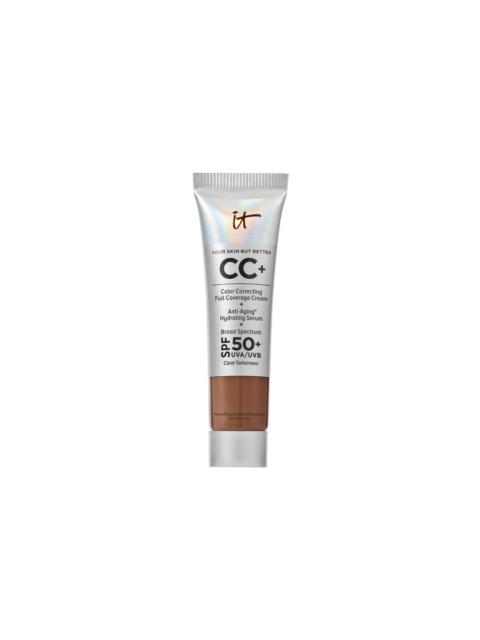 IT Cosmetics CC+ Cream Full-Coverage Foundation with SPF 50+ Travel Size