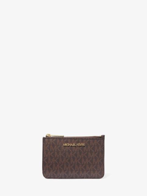MICHAEL KORS Jet Set Travel Small Signature Logo Coin Purse