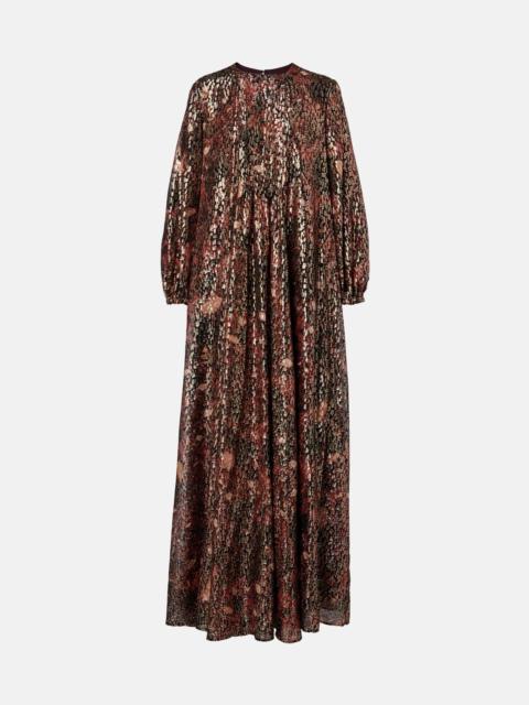 Max Mara Zinnia silk-blend maxi dress