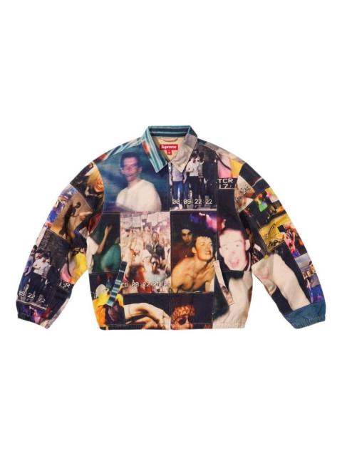 Supreme Supreme x Mark Leckey Hardcore Patchwork Harrington Jacket 'Multi-Color' SUP-FW23-086