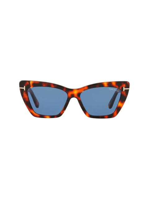 TOM FORD tortoiseshell-effect tinted sunglasses
