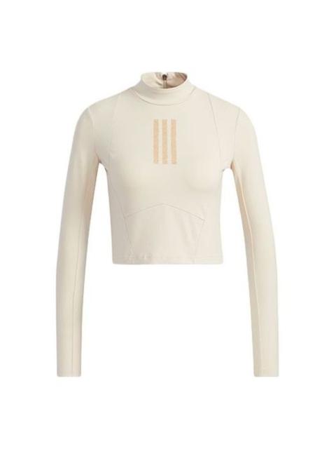 adidas (WMNS) adidas Swarovski Long Sleeve T-Shirt 'White' HB8567