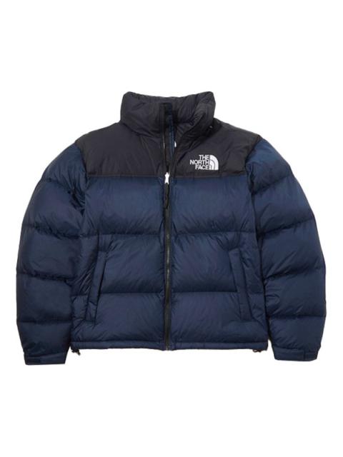 THE NORTH FACE Retro Nuptse Logo Print Padded Jacket 'Navy' NJ1DK50B